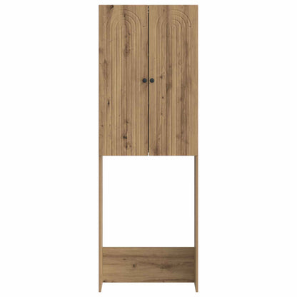 vidaXL Toilet Cabinet ALKMAAR Artisan Oak 66 x 25.5 x 190 cm