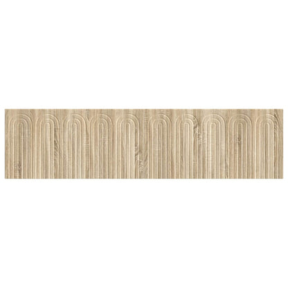 vidaXL Wall-Mounted Headboard ALKMAAR Sonoma Oak Engineered Wood
