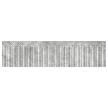 vidaXL Wall-Mounted Headboard ALKMAAR Concrete Grey Engineered Wood
