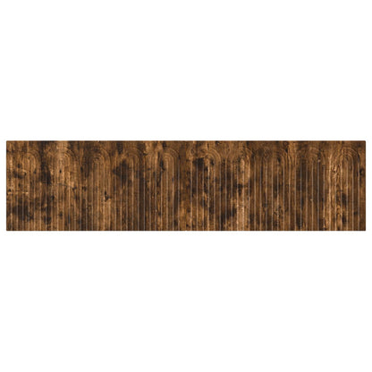 vidaXL Wall-Mounted Headboard ALKMAAR Smoked Oak Engineered Wood