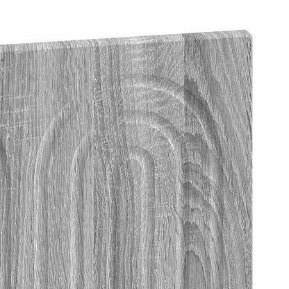 vidaXL Wall-Mounted Headboard ALKMAAR Grey Sonoma Engineered Wood