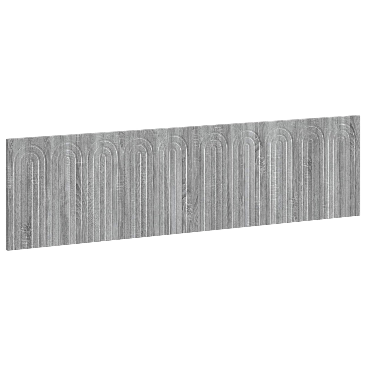 vidaXL Wall-Mounted Headboard ALKMAAR Grey Sonoma Engineered Wood