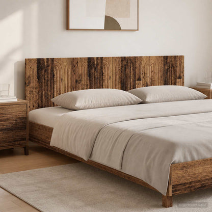 vidaXL Wall-Mounted Headboard ALKMAAR Old Wood Engineered Wood