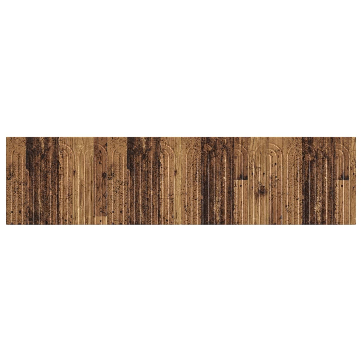 vidaXL Wall-Mounted Headboard ALKMAAR Old Wood Engineered Wood