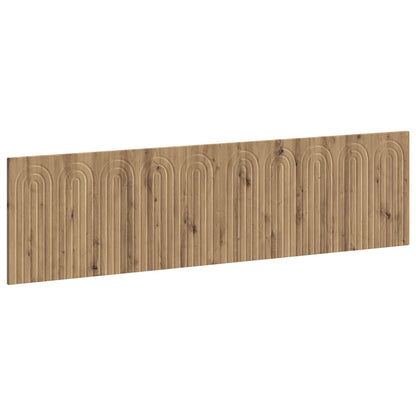 vidaXL Wall-Mounted Headboard ALKMAAR Artisan Oak Engineered Wood