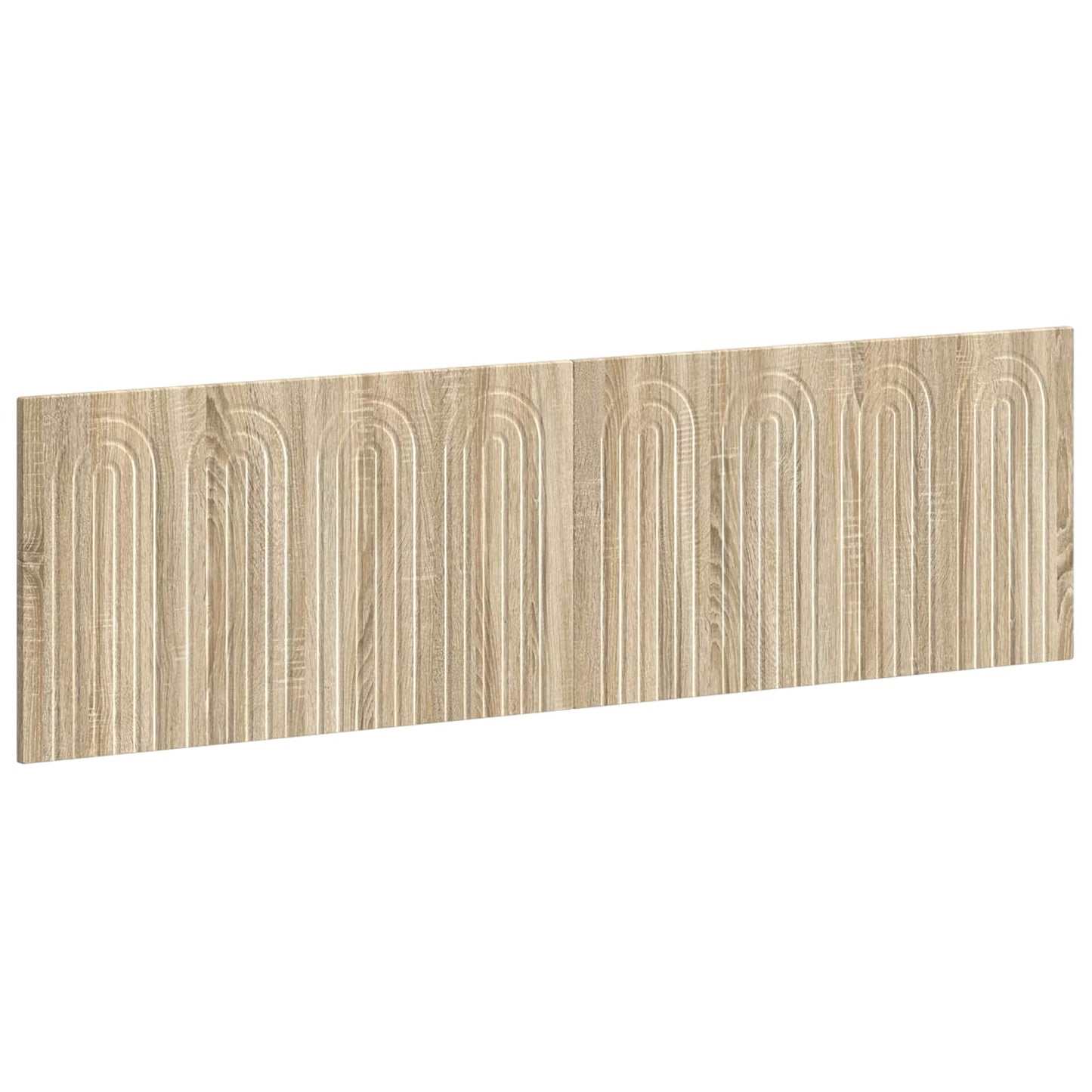 vidaXL Wall-Mounted Headboard ALKMAAR Sonoma Oak Engineered Wood