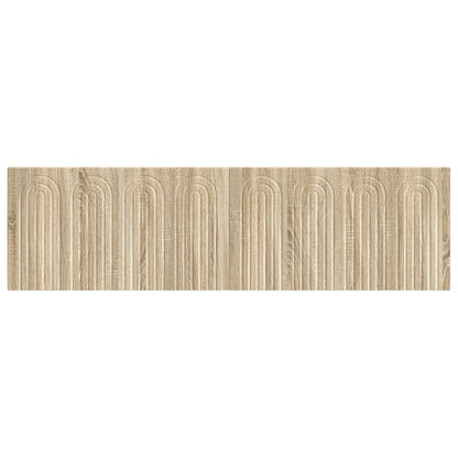 vidaXL Wall-Mounted Headboard ALKMAAR Sonoma Oak Engineered Wood