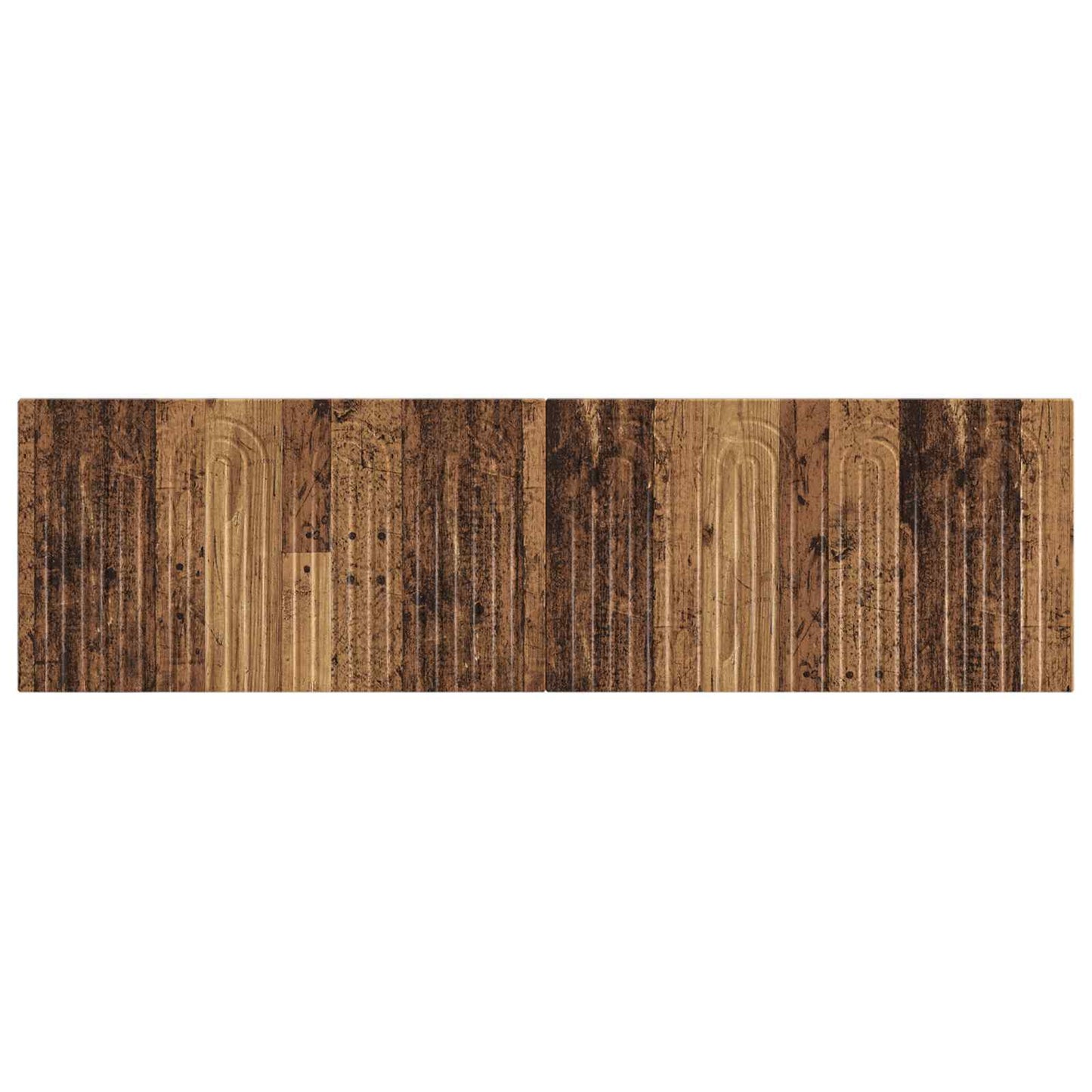 vidaXL Wall-Mounted Headboard ALKMAAR Old Wood Engineered Wood