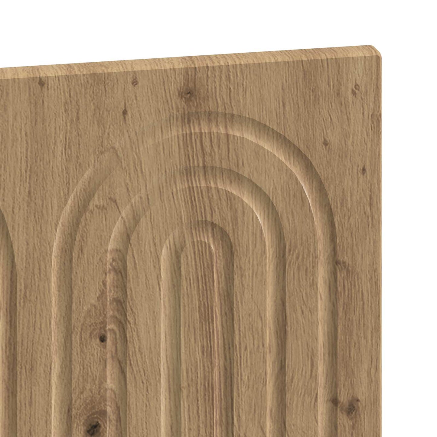 vidaXL Wall-Mounted Headboard ALKMAAR Artisan Oak Engineered Wood