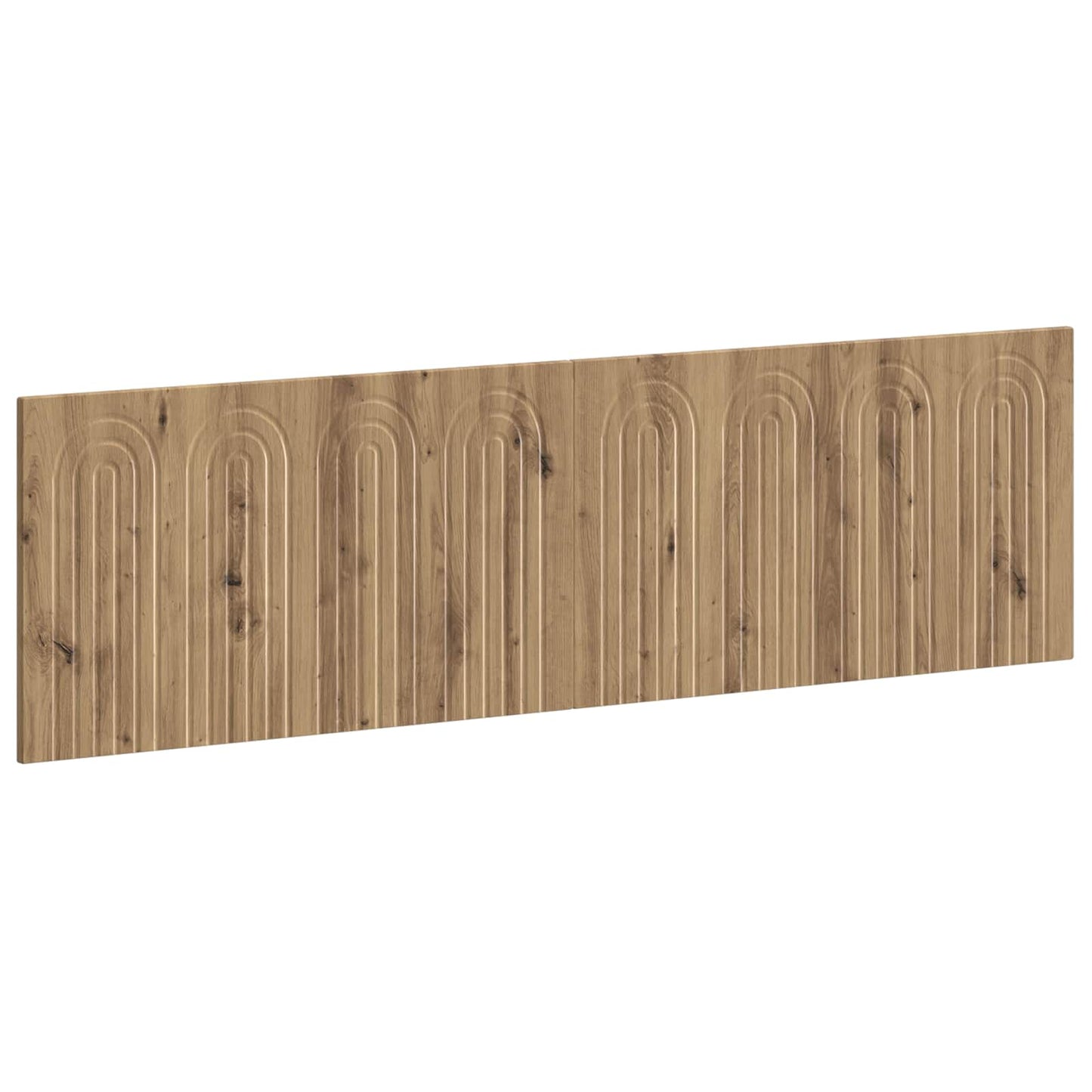 vidaXL Wall-Mounted Headboard ALKMAAR Artisan Oak Engineered Wood