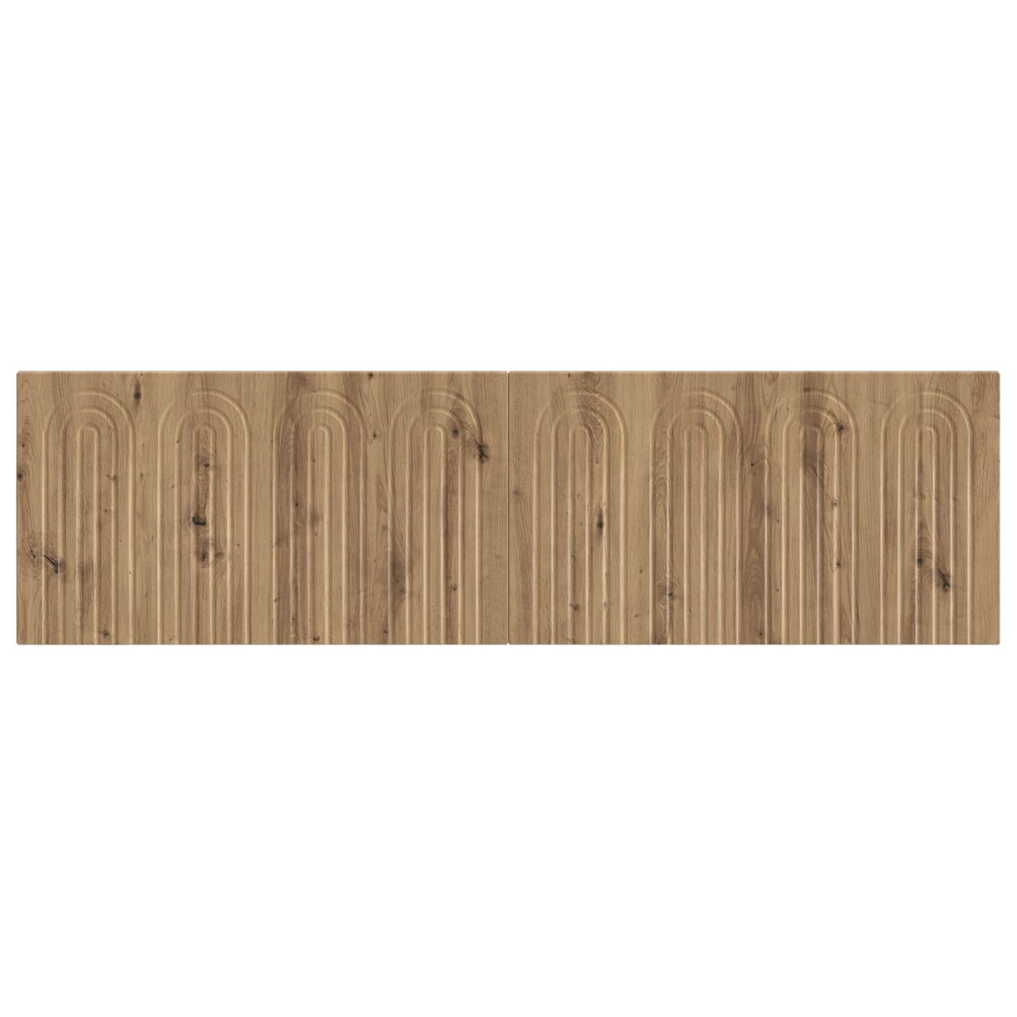 vidaXL Wall-Mounted Headboard ALKMAAR Artisan Oak Engineered Wood