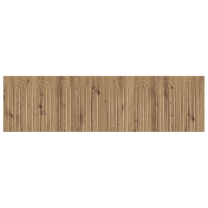 vidaXL Wall-Mounted Headboard ALKMAAR Artisan Oak Engineered Wood