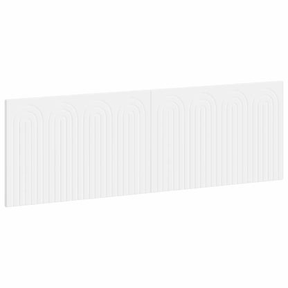 vidaXL Wall-Mounted Headboard ALKMAAR White Engineered Wood