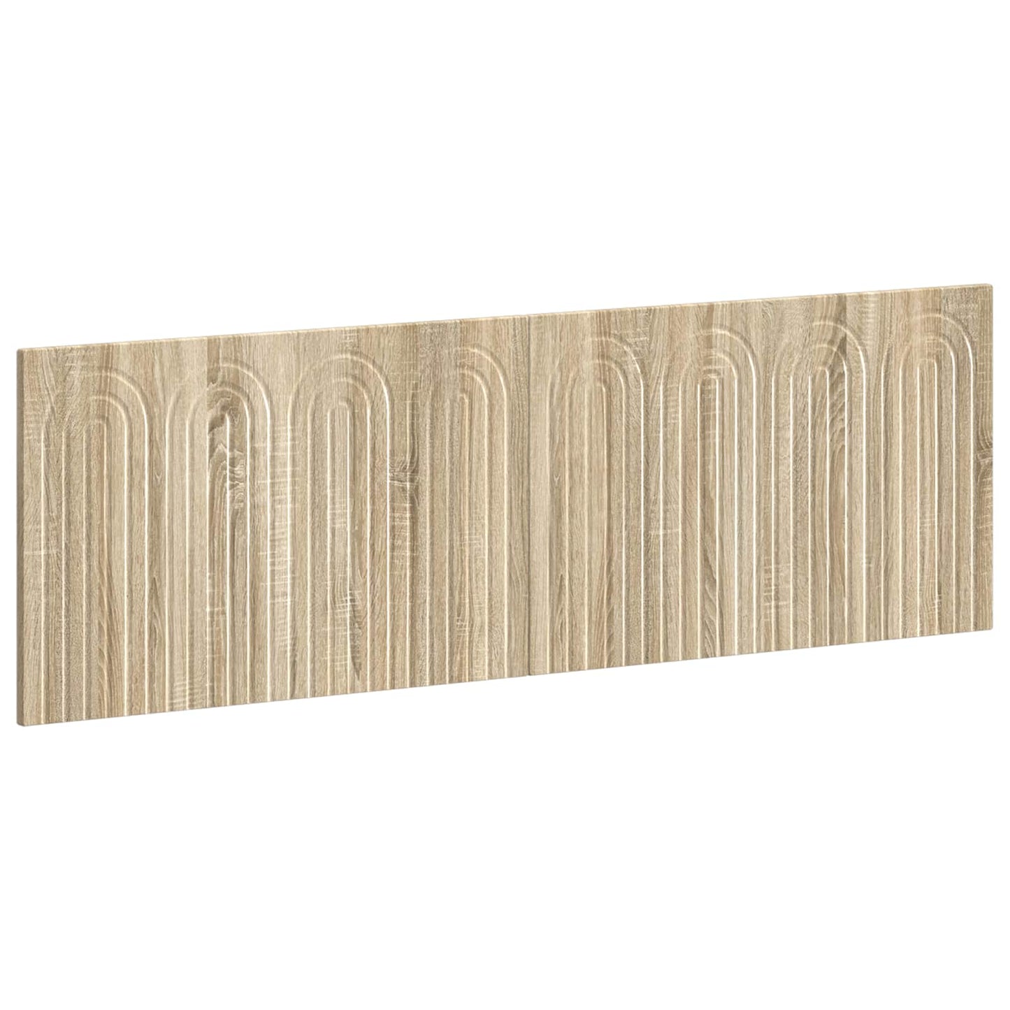 vidaXL Wall-Mounted Headboard ALKMAAR Sonoma Oak Engineered Wood