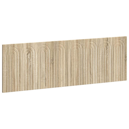 vidaXL Wall-Mounted Headboard ALKMAAR Sonoma Oak Engineered Wood