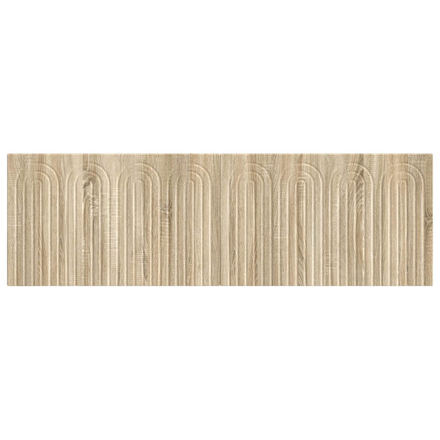 vidaXL Wall-Mounted Headboard ALKMAAR Sonoma Oak Engineered Wood