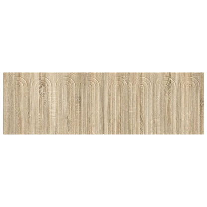 vidaXL Wall-Mounted Headboard ALKMAAR Sonoma Oak Engineered Wood