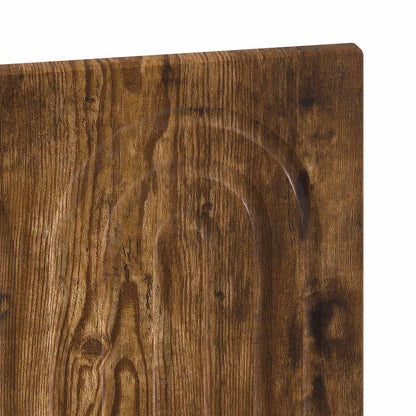 vidaXL Wall-Mounted Headboard ALKMAAR Smoked Oak Engineered Wood