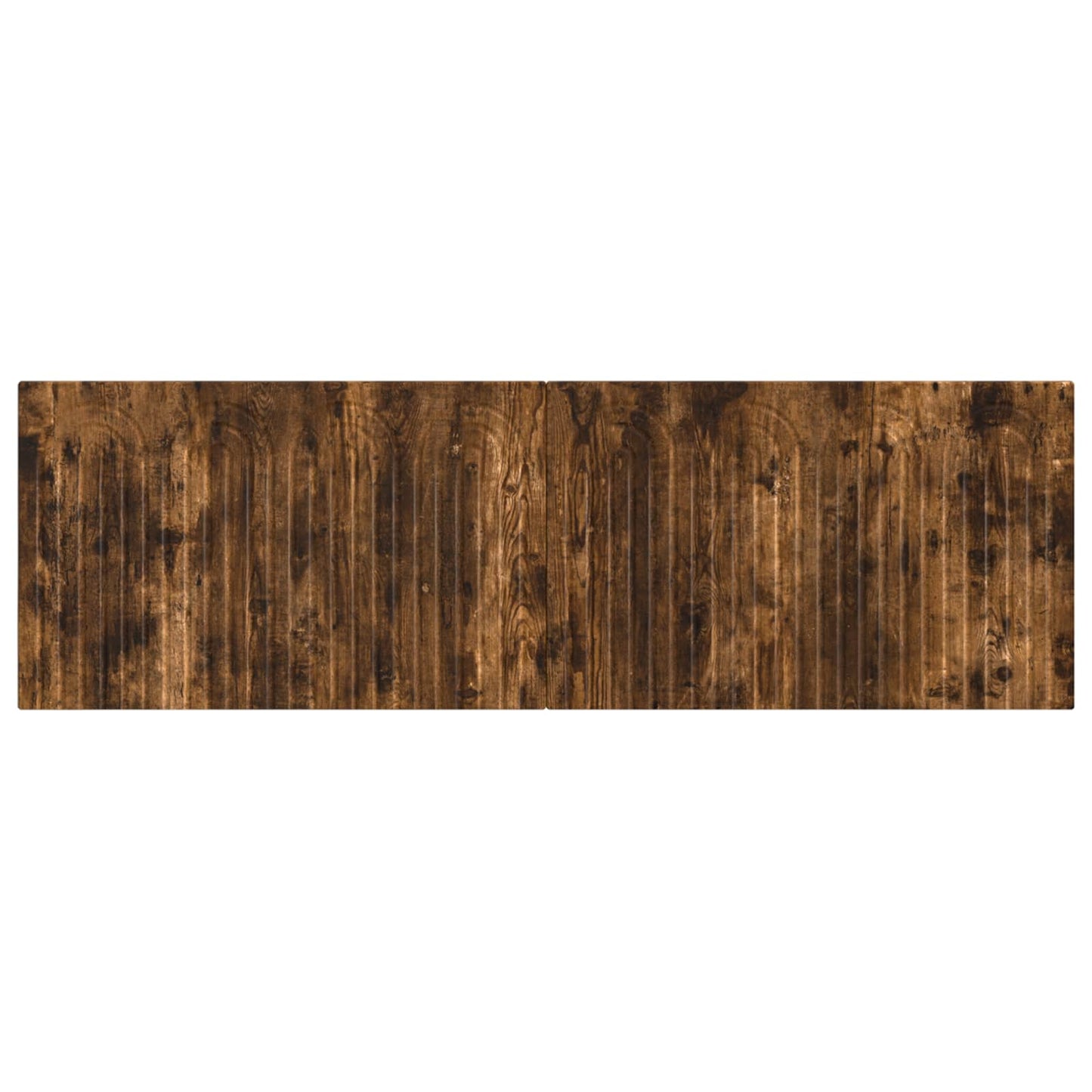 vidaXL Wall-Mounted Headboard ALKMAAR Smoked Oak Engineered Wood