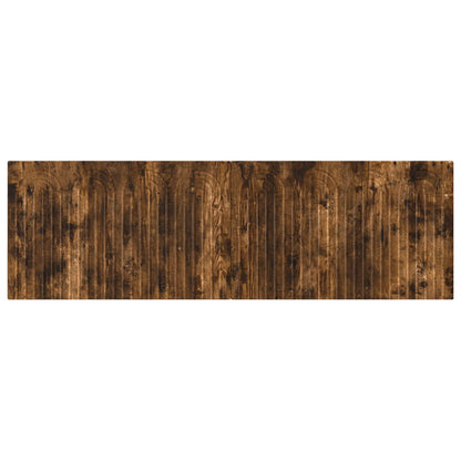 vidaXL Wall-Mounted Headboard ALKMAAR Smoked Oak Engineered Wood