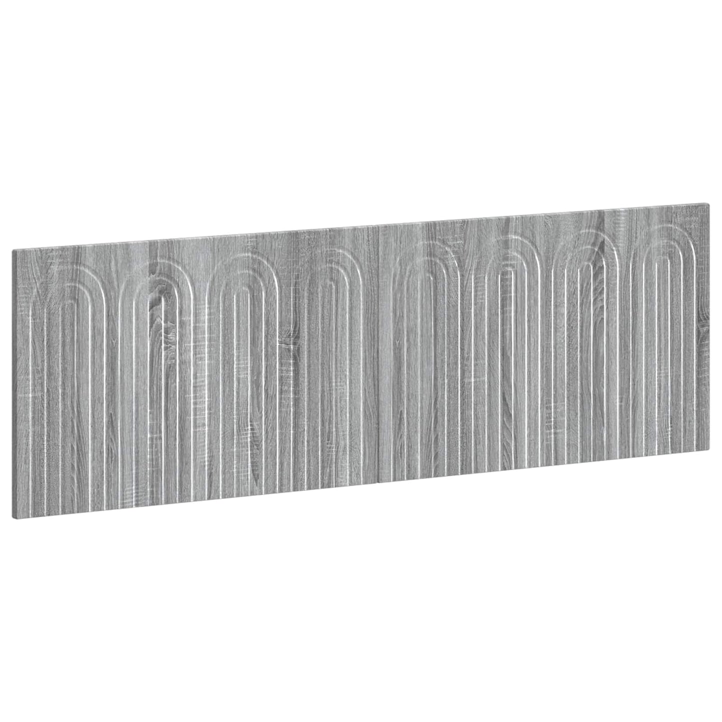 vidaXL Wall-Mounted Headboard ALKMAAR Grey Sonoma Engineered Wood