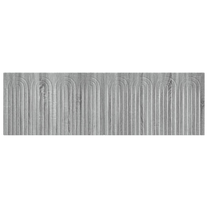 vidaXL Wall-Mounted Headboard ALKMAAR Grey Sonoma Engineered Wood