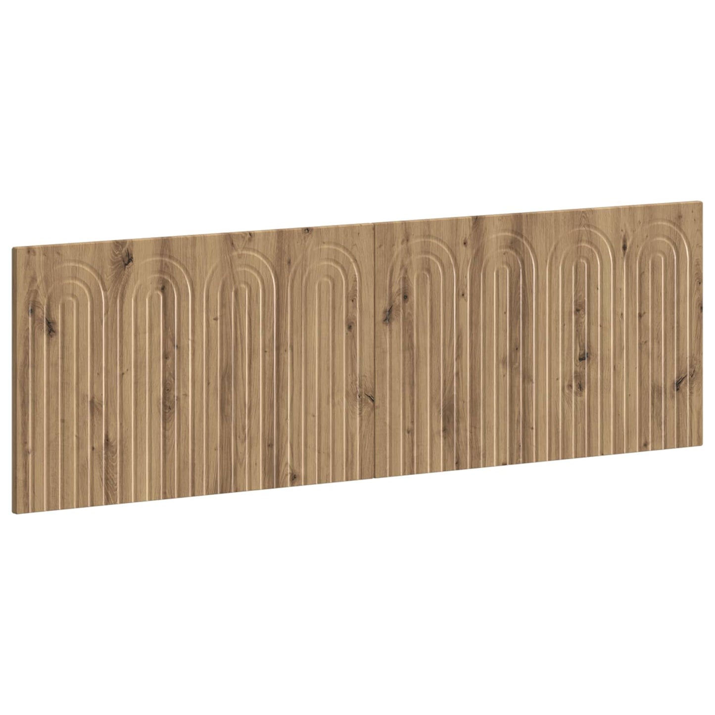 vidaXL Wall-Mounted Headboard ALKMAAR Artisan Oak Engineered Wood