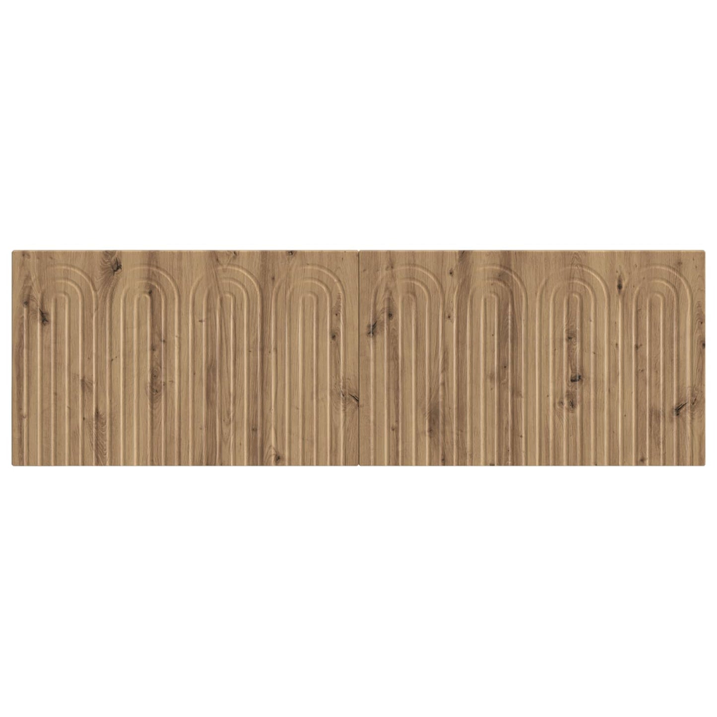 vidaXL Wall-Mounted Headboard ALKMAAR Artisan Oak Engineered Wood