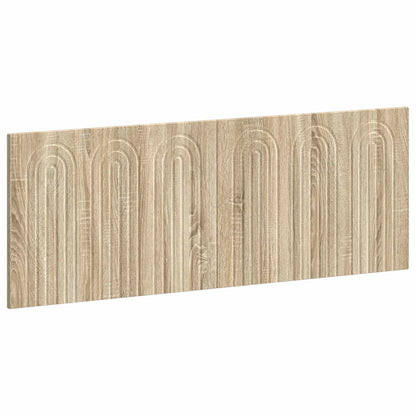 vidaXL Wall-Mounted Headboard ALKMAAR Sonoma Oak Engineered Wood