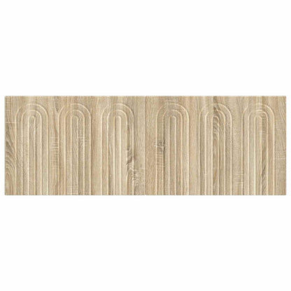 vidaXL Wall-Mounted Headboard ALKMAAR Sonoma Oak Engineered Wood