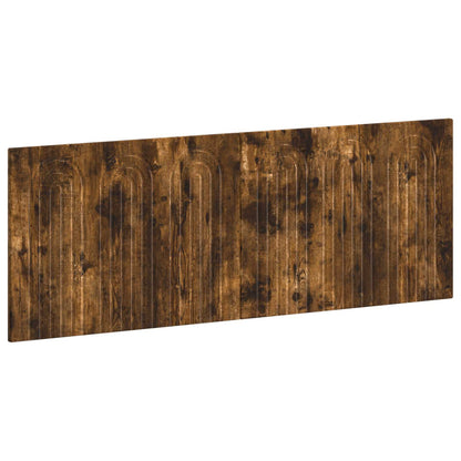 vidaXL Wall-Mounted Headboard ALKMAAR Smoked Oak Engineered Wood