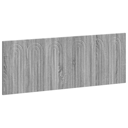 vidaXL Wall-Mounted Headboard ALKMAAR Grey Sonoma Engineered Wood
