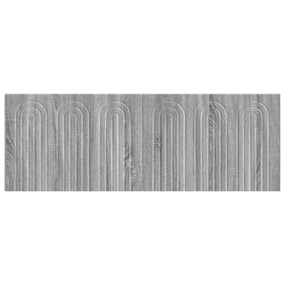 vidaXL Wall-Mounted Headboard ALKMAAR Grey Sonoma Engineered Wood
