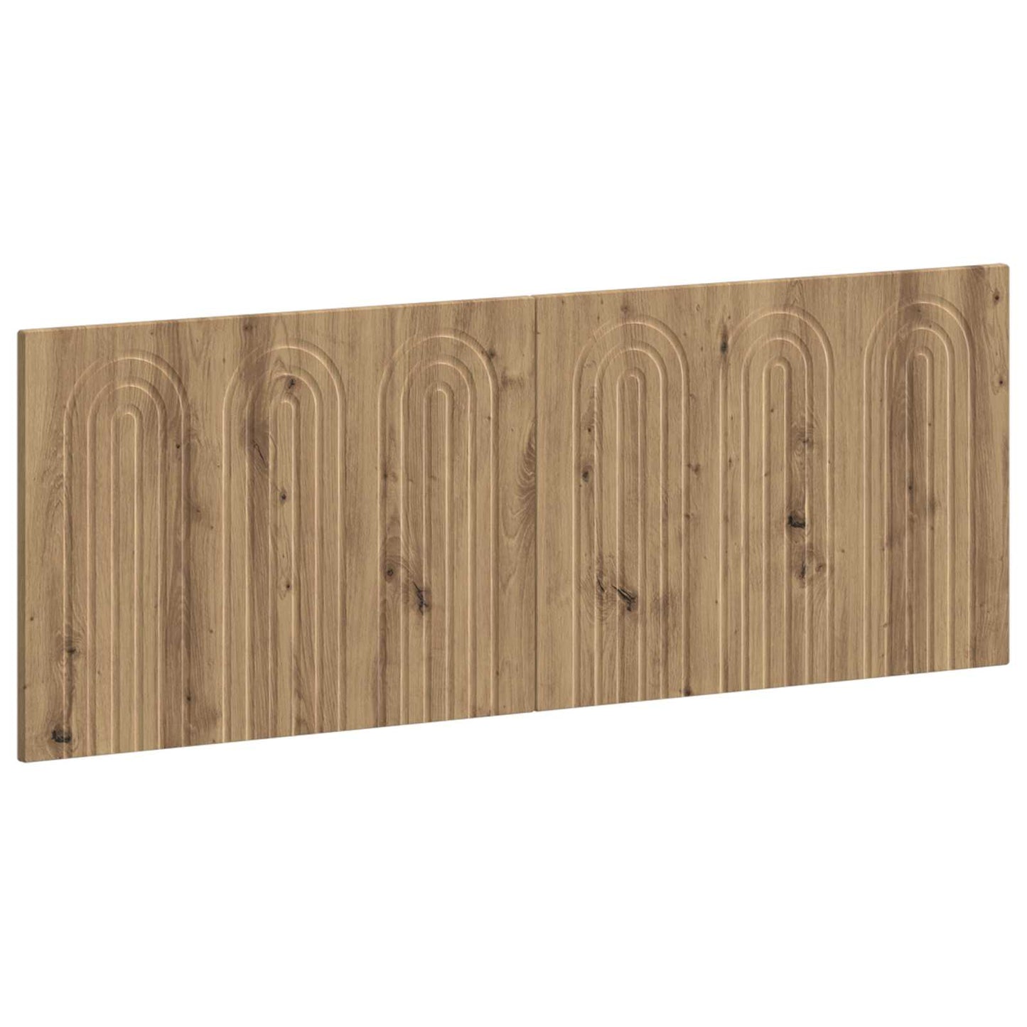 vidaXL Wall-Mounted Headboard ALKMAAR Artisan Oak Engineered Wood