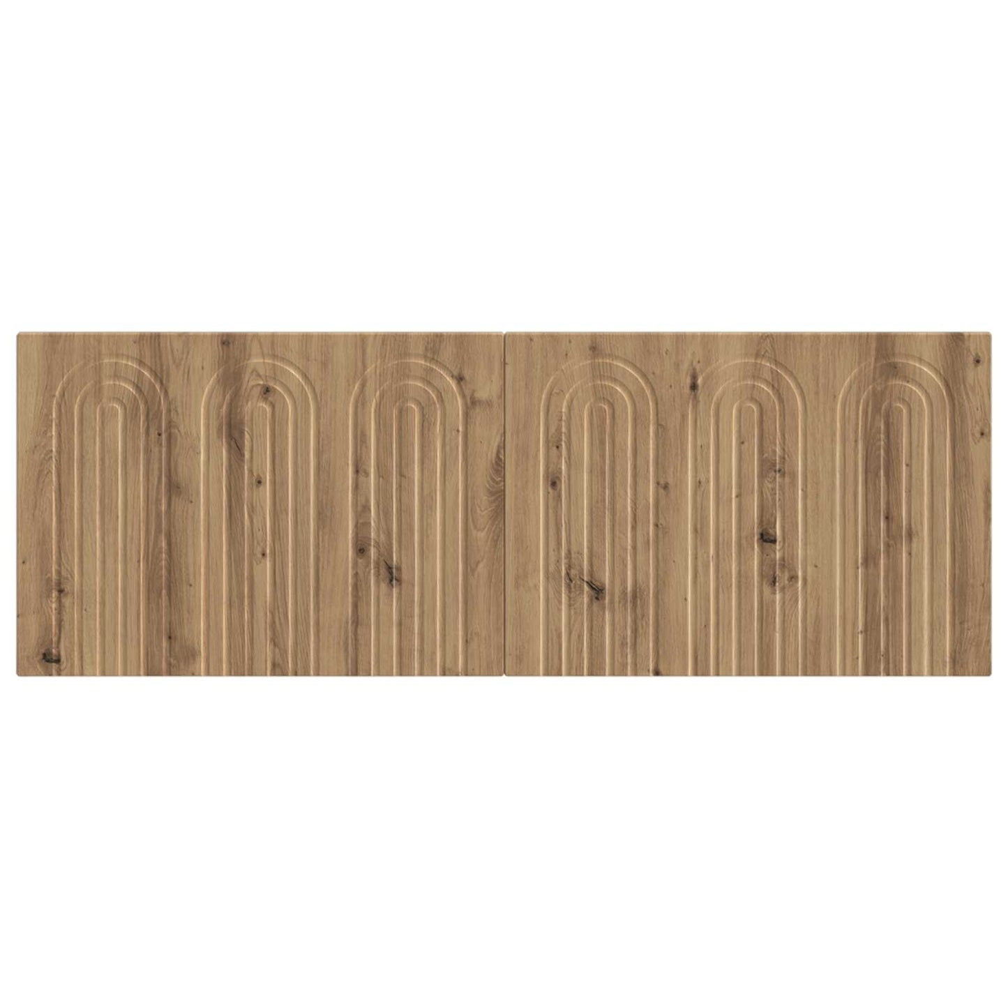 vidaXL Wall-Mounted Headboard ALKMAAR Artisan Oak Engineered Wood