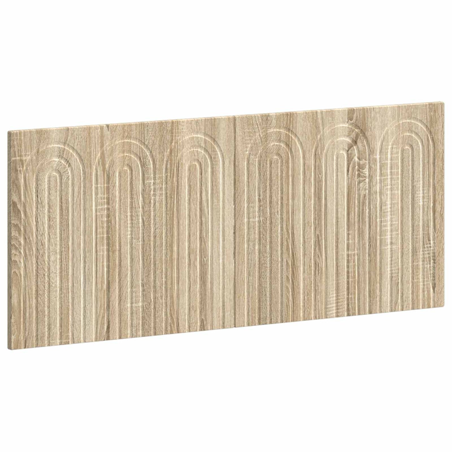vidaXL Wall-Mounted Headboard ALKMAAR Sonoma Oak Engineered Wood
