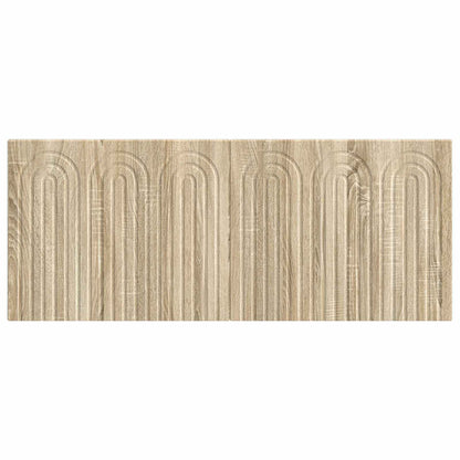 vidaXL Wall-Mounted Headboard ALKMAAR Sonoma Oak Engineered Wood