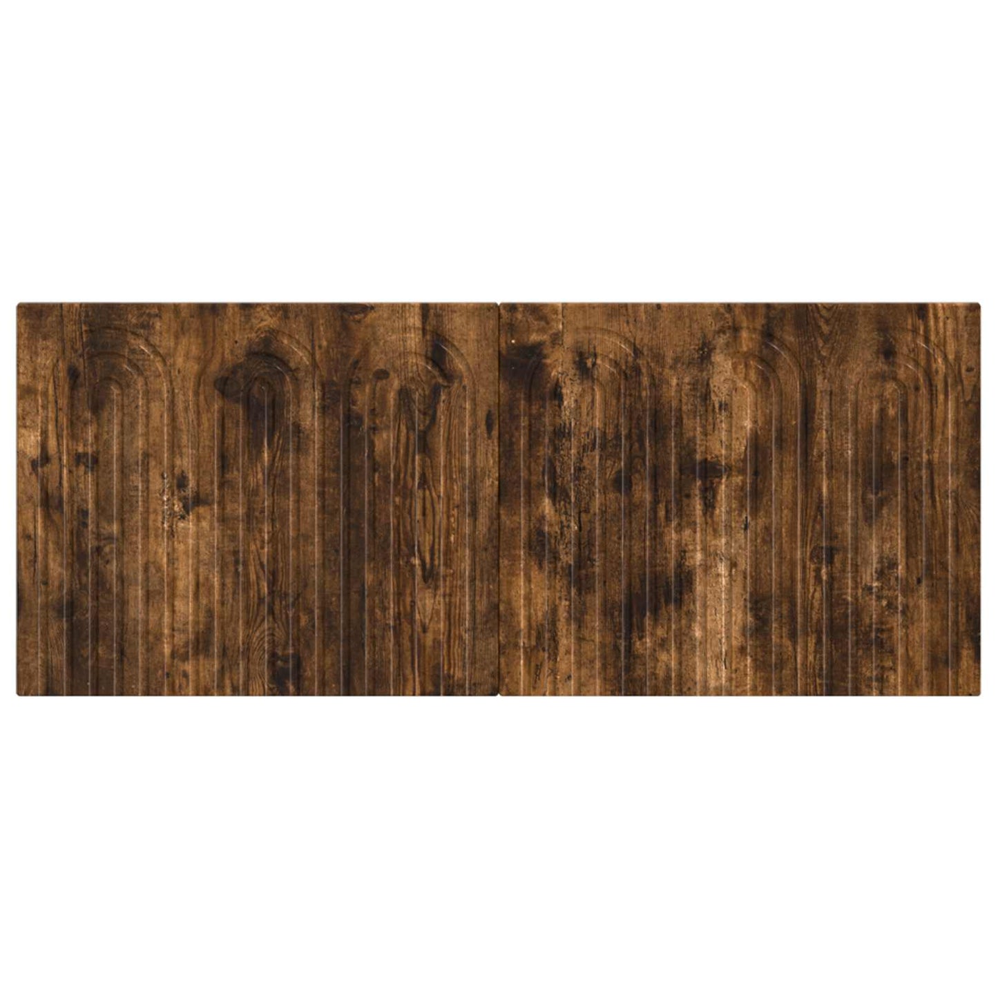 vidaXL Wall-Mounted Headboard ALKMAAR Smoked Oak Engineered Wood