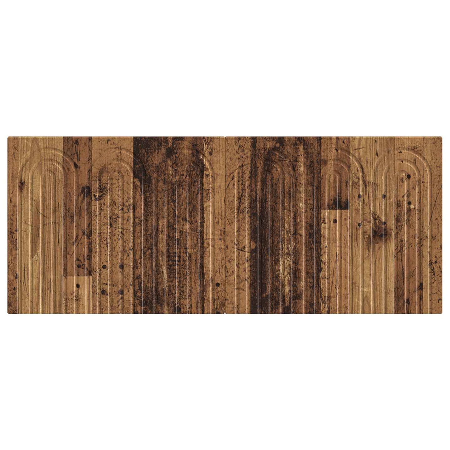 vidaXL Wall-Mounted Headboard ALKMAAR Old Wood Engineered Wood