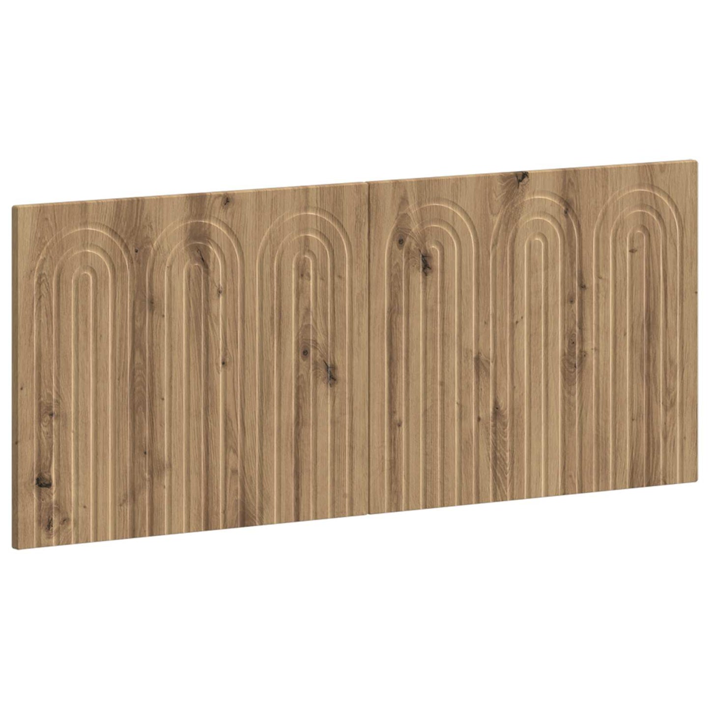 vidaXL Wall-Mounted Headboard ALKMAAR Artisan Oak Engineered Wood
