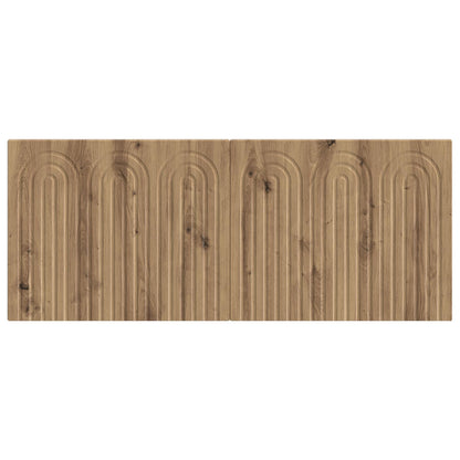 vidaXL Wall-Mounted Headboard ALKMAAR Artisan Oak Engineered Wood