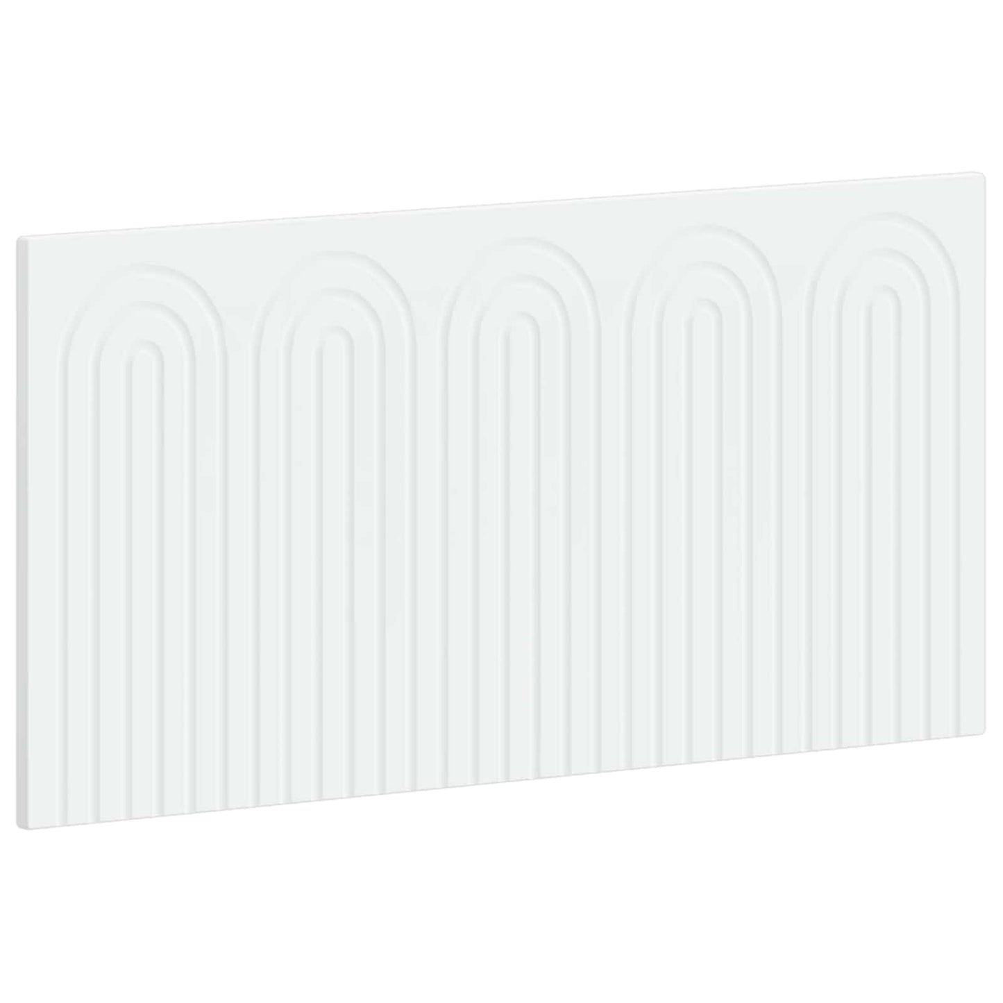 vidaXL Wall-Mounted Headboard ALKMAAR White Engineered Wood