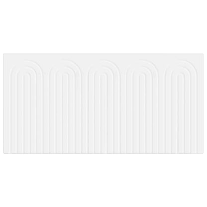 vidaXL Wall-Mounted Headboard ALKMAAR White Engineered Wood