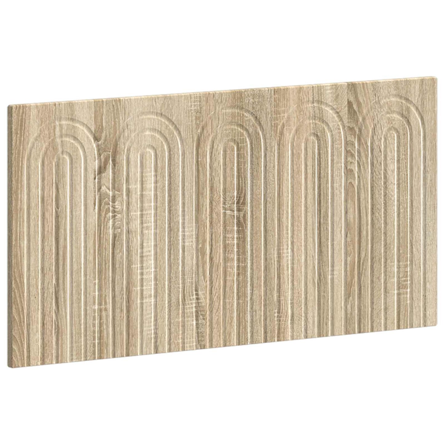 vidaXL Wall-Mounted Headboard ALKMAAR Sonoma Oak Engineered Wood