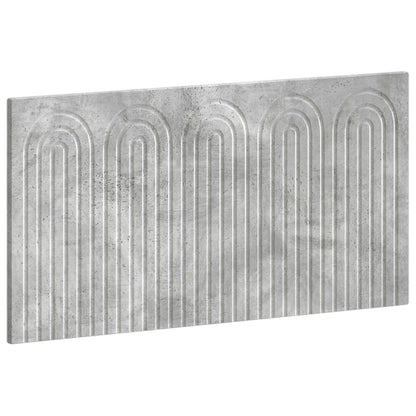 vidaXL Wall-Mounted Headboard ALKMAAR Concrete Grey Engineered Wood