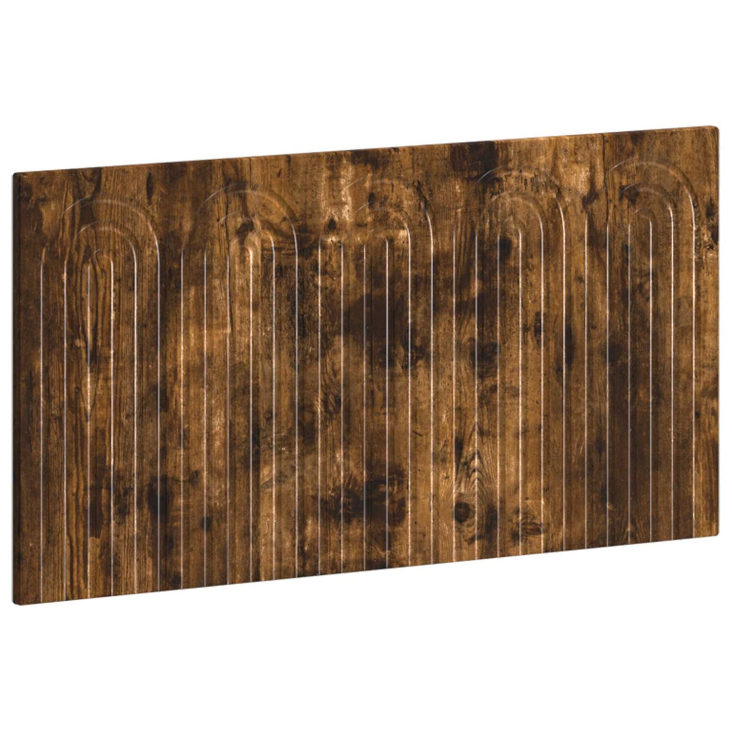 vidaXL Wall-Mounted Headboard ALKMAAR Smoked Oak Engineered Wood