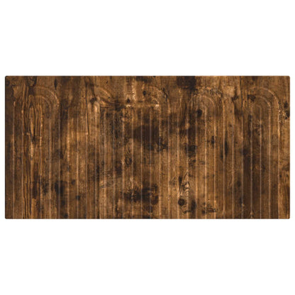 vidaXL Wall-Mounted Headboard ALKMAAR Smoked Oak Engineered Wood