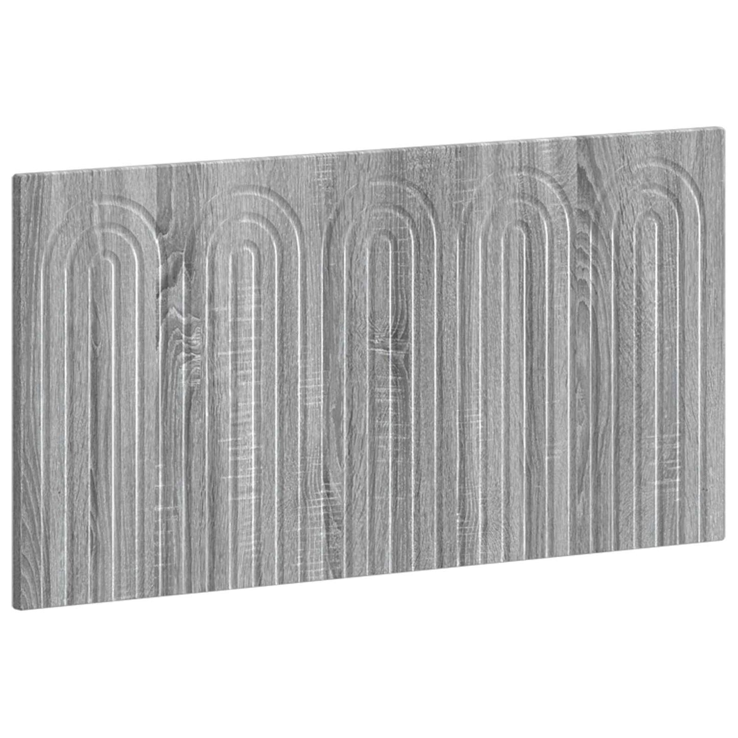 vidaXL Wall-Mounted Headboard ALKMAAR Grey Sonoma Engineered Wood