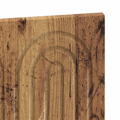 vidaXL Wall-Mounted Headboard ALKMAAR Old Wood Engineered Wood
