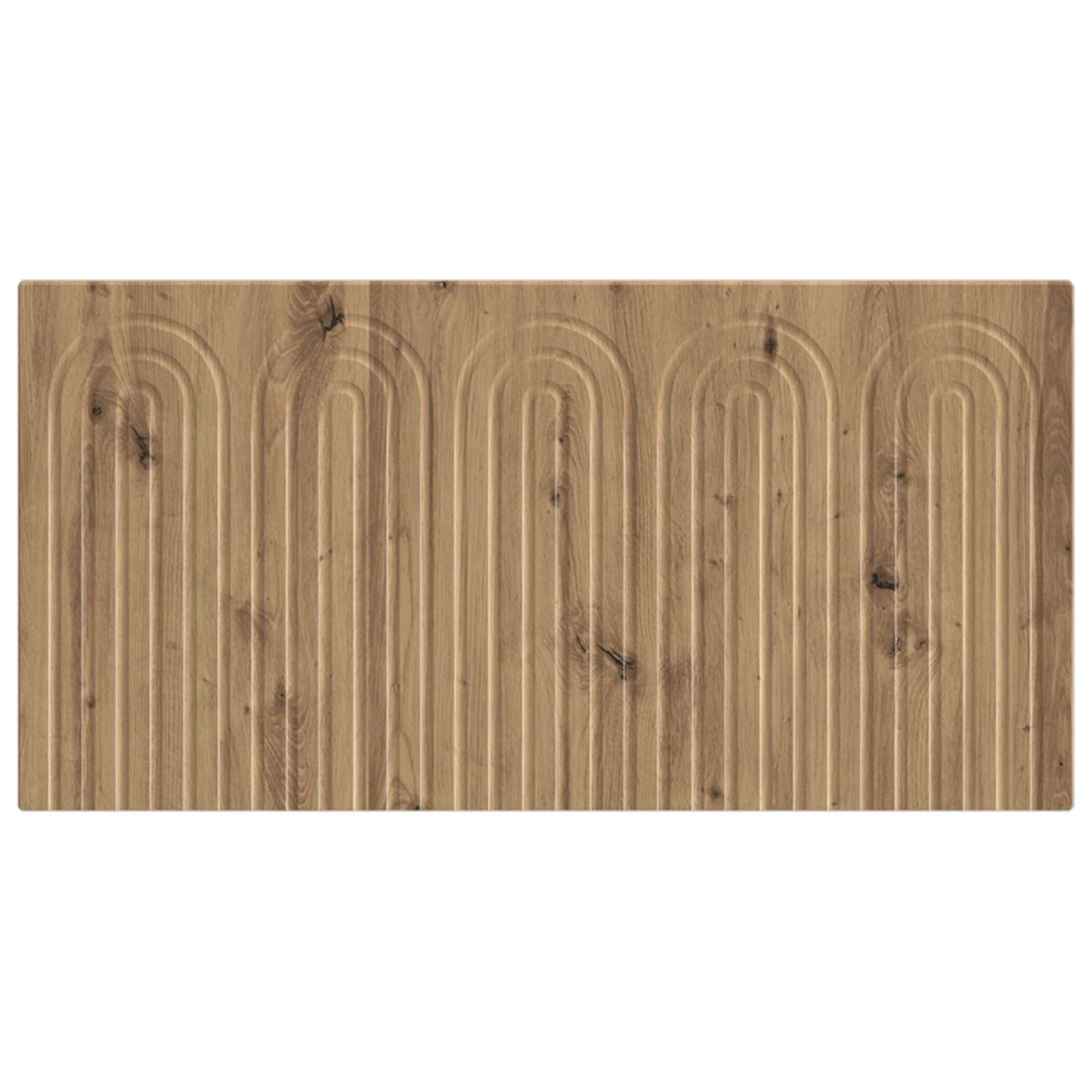 vidaXL Wall-Mounted Headboard ALKMAAR Artisan Oak Engineered Wood